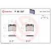 Sada brzdových platničiek, vždy 4 kusy v sade BREMBO P 85 027 (P85027)