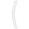 Realrock Oboustranné dildo 45 cm transparentní