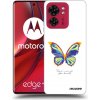 Picasee silikónový prehľadný obal pre Motorola Edge 40 - Diamanty White