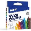 MFP voskovky trojhranné 12 ks farieb