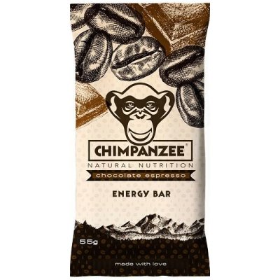 Chimpanzee Energy Bar čokoláda/espresso 55 g