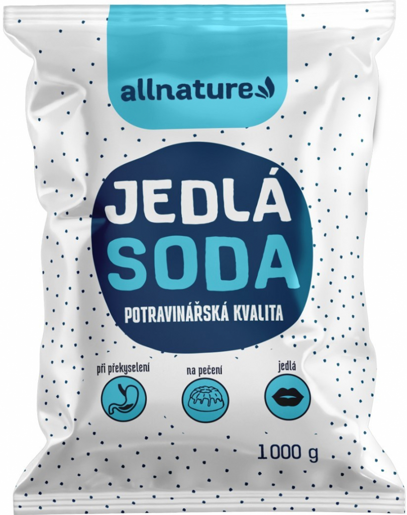 Allnature Jedlá sóda 1000 g od 1,79 € - Heureka.sk