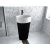 BESCO - Voľne stojace umývadlo UNIQA Black&White KEUNIVSBW