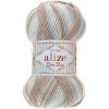 Alize Baby Best Batik - 6657 hnedá-modrá-krémová