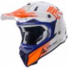 PULL-IN prilba RACE 25 shiny white/orange/navy - M