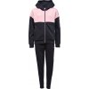 Lotto dievčenská tepláková súprava s kapucňou TATUM čierna ružová