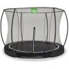 EXIT Black Edition pozemná trampolína 305 cm - čierna
