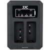 JJC duální USB nabíječka pro dva akumulátory Canon LP-E17