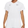 Nike Court Dri-Fit Challenger Top SS Rafa - white/black