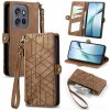 VSETKONAMOBIL 119721 GEOM Peňaženkové puzdro pre Motorola Edge 60 Neo / 50 Neo / ThinkPhone 25 hnedé