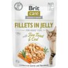 Brit Care Cat vreciek. Filety v Jelly with Fine Trout & Cod 85 g