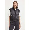 Kožená vesta Pinko 103898.A21L čierna M