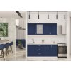 Casarredo BELLA 180 kuchynská linka, zafírová/biela
