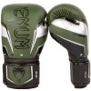 Boxerské rukavice VENUM Elite Evo Khaki/Silver 10 oz