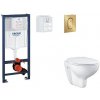 GROHE Rapid SL s tlačidlom Arena Cosmopolitan S SANI11BB4124