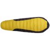 Páperový spacák Warmpeace Viking 1200 170 Cm Wide Zips: ľavý / Farba: žltá/čierna