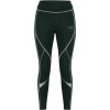 Dámske športové legíny KARI TRAA, LOUISE 2.0 TIGHTS tmavo zelená,zelená,ružová S