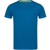 Stedman Tričko Active 140 Crew Neck, sportovní, krátký rukáv, pánské COT058400k4405-king blue 2XL Modrá královská