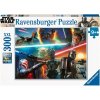 RAVENSBURGER Puzzle Star Wars - Mandalorian: Krížová paľba XXL 300 dielikov