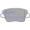 DELPHI Sada brzdových platničiek kotúčovej brzdy LP3386