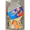 Zostava pingpong.rakiet,sieťka, 3lopt. -