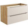 ArtCom Skrinka pod umývadlo LUXOR Beige 82-90-2S | 90 cm