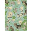 Najkoberce Funky Top Jungla mätový 160x220 cm