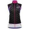Crazy Idea Vest Channel Woman pop XS; Černá vesta