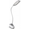 IMMAX LED stolní lampička CLIP/ 7,5W/ DC 12V/1A/ CCT/ IP20/ bílá