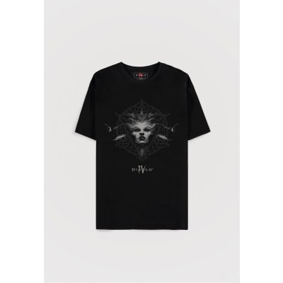 Diablo IV - Queen of the Damned Men's Short Sleeved T-shirt Velikost: S, Barva: Black