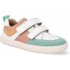 Froddo dievčenské barefoot textilné tenisky Loop White/pink