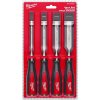 MILWAUKEE 4932479897 súprava dlát 4ks, (6,12,19,25mm), celokovové jadro, kovová koncovka 4932479897