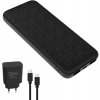 Platinet Powerbanka 10000 mAh + adaptér 20W Power Delivery + USB-C/USB-C kábel 1m čierna PL0586 + záruka 3 roky zadarmo