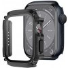 AppleKing odolné Armor puzdro s tvrdeným sklom pre Apple Watch 45 mm - čierne - možnosť vrátiť tovar ZADARMO do 30tich dní