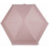 Skladací mini dáždnik s pevným puzdrom - ružová sv.