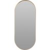 Zrkadlo Koopman nástenné oválne, kovový rám, 72 x 32 mm