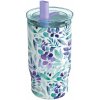Quokka Mist Nerezový termo pohár Violet Blooms 720 ml