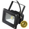 Solight WM-10W-E LED vonkajší reflektor, 10W, 700lm, AC 230V, čierna