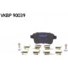 Sada brzdových platničiek, vždy 4 kusy v sade SKF VKBP 90039 (VKBP90039)
