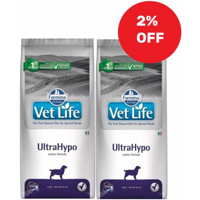 FARMINA Vet Life Dog Ultrahypo 2x12kg -2% z ceny
