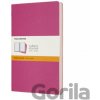 Moleskine Zošity Cahier A5 linajkový 3 ks tmavo ružové
