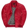 Jacket Trooper /Men , white/white, S Farba: Red/Warm Grey, Velkost: L