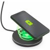 Bezdrôtová nabíjacia podložka 5V/1,5A microUSB čierna (Globiz)