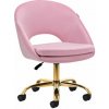 4Rico otočná stolička QS-MF18G ružová