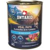 Ontario Adult teľacie paté s príchuťou kurkumy 800 g