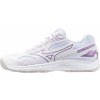 Dámska halová obuv Mizuno, CYCLONE SPEED 4 W biela,fialová, 36.5 EU
