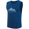 SENSOR MERINO AIR EXPLORE pánske tričko bez rukávov tm.modrá Veľkosť: XL pánske tričko