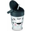 LOVI Môj hrnček so slamkou Salt&Pepper Junior 250 ml 35-356