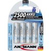 ANSMANN - Batéria 4 x AA - NiMH - (dobíjateľná) - 2500 mAh