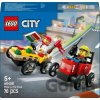 LEGO® City 60458 Pretekársky balíček: Rozvoz pizzy vs. hasičské auto - LEGO
